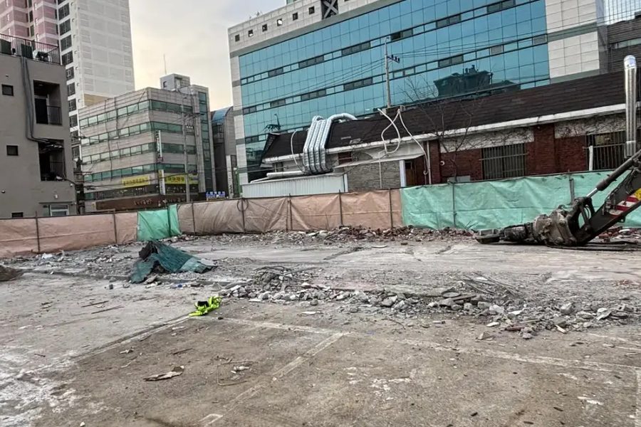 송파구 건물완파 철거 시공사례